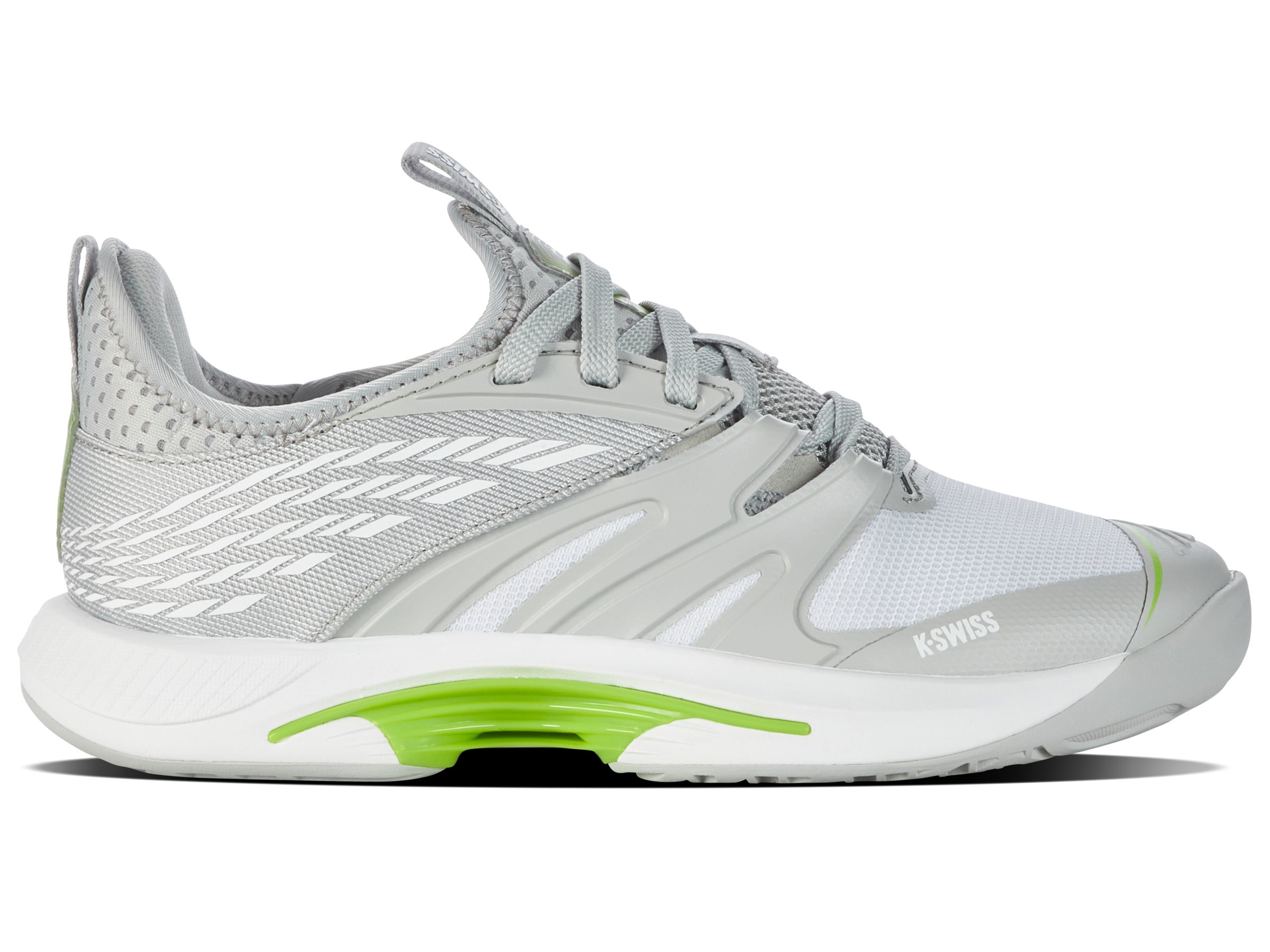 SPEEDTRAC Running Shoes for Men - Gray Violet/White/Lime Green | Lightweight & Breathable for Jogging, Gym & Outdoor Activities
