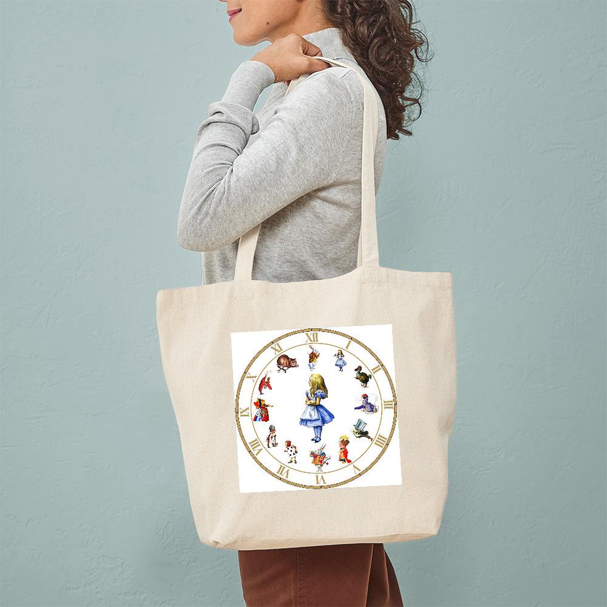 Eco-Friendly Natural Canvas Tote Bag - Reusable Grocery Shopping Bag & Beach Tote for Women | Durable Cotton Carryall for Work, Travel & Daily Use