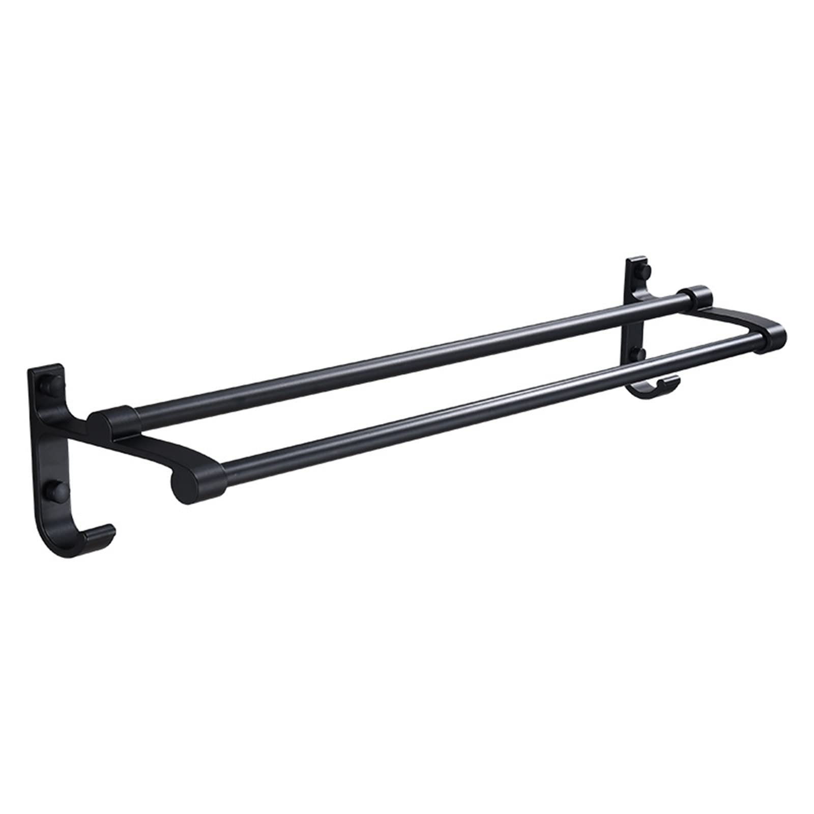 WMZUSA Floating Bathroom Shelves - 50cm Wall Mounted Towel Rack & Storage Shelf for Bathroom Organization | Perfect for Small Spaces, Shower Storage, and Home Decor