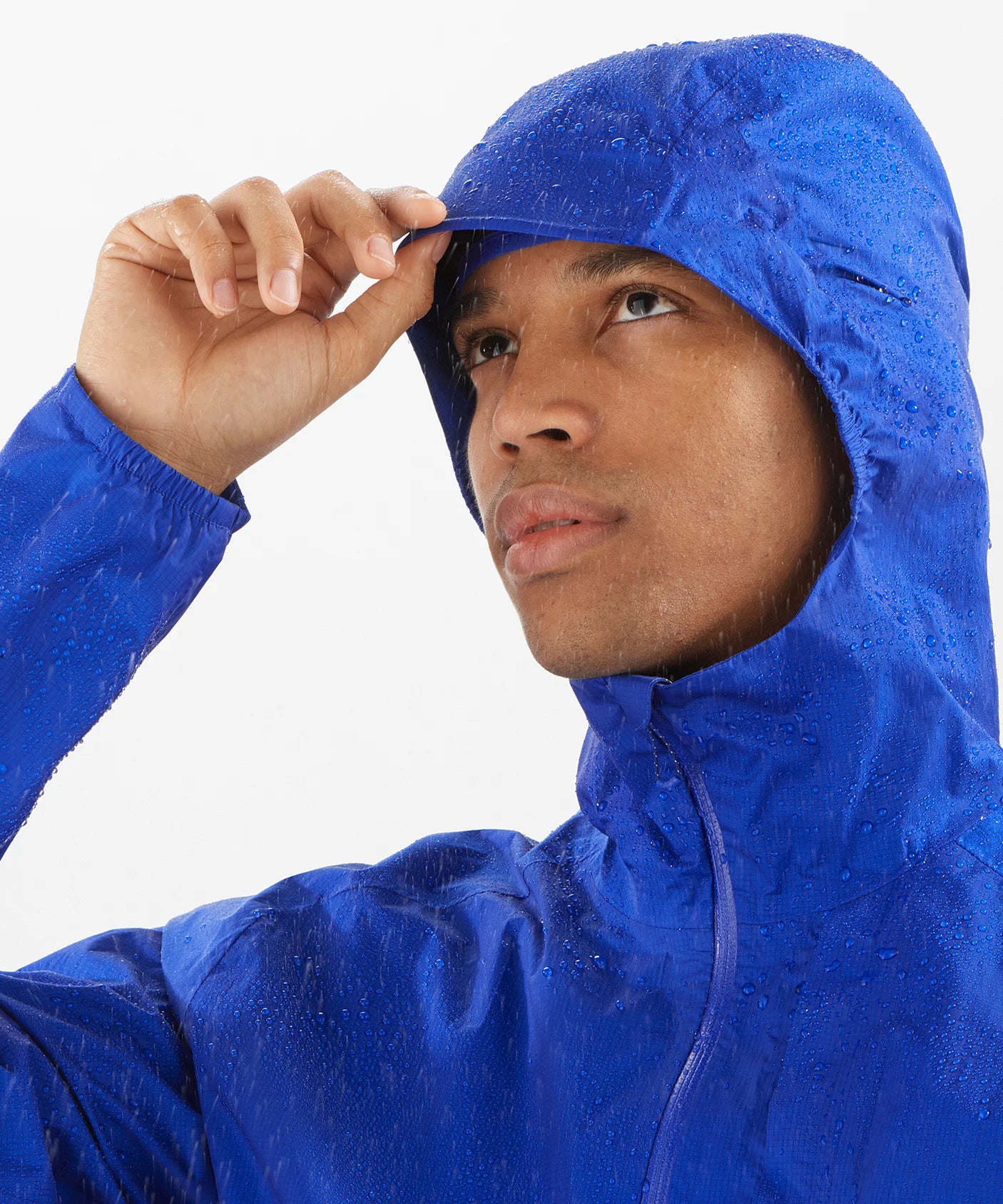 Bonatti Men's Waterproof Jacket - Lightweight Windproof Raincoat for Hiking & Outdoor Activities - Past Season Collection