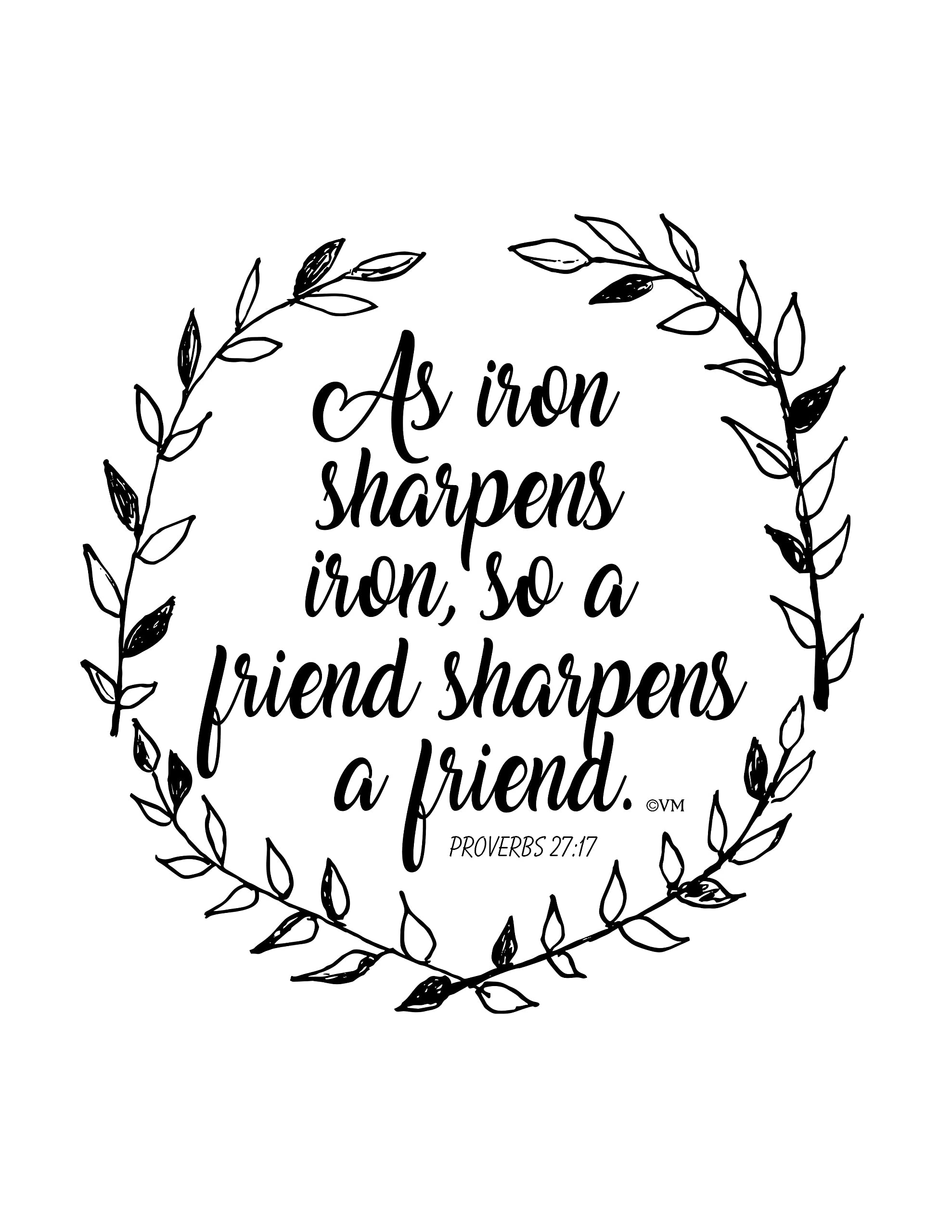 Best Tea Towel for Kitchen - Iron Sharpens Iron Bible Verse Christian Gift - Perfect for Dish Drying, Cooking, and Home Decor