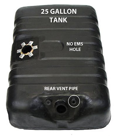 1978-1979 Ford Bronco Full-Size 23 Gallon Gas Tank Replacement 4251D - Durable Fuel Tank for Off-Roading, Camping & Classic Car Restoration