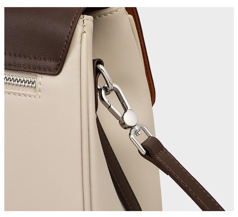 Soft Genuine Leather Crossbody Bags for Women - Fashionable Lightweight Shoulder Purse Handbags for Teen Girls & Ladies | Perfect for Daily Use, Travel & Shopping