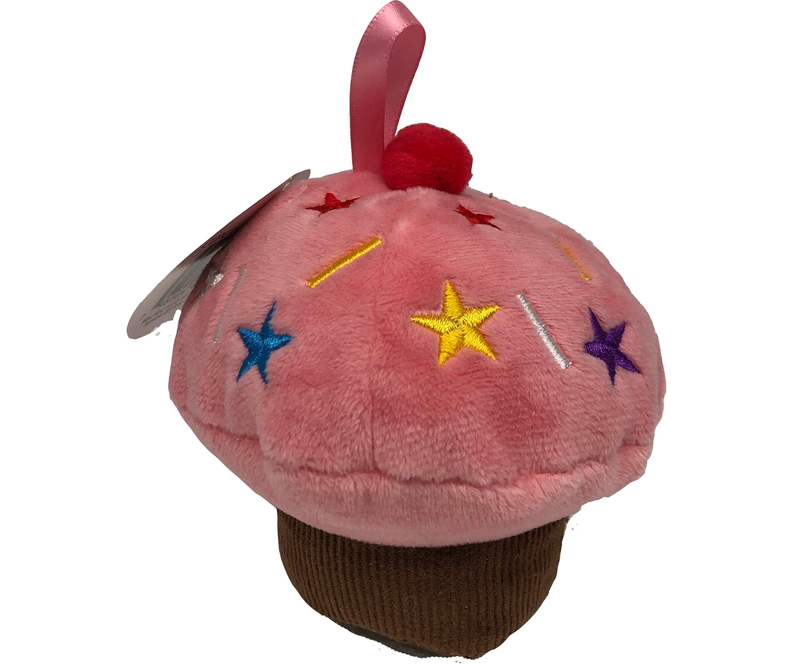 Strawberry Cupcake Baby Sensory Toy - Soft & Washable Stuffed Animal for Toddlers & Infants | Safe Sensory Play Toy for Baby Girls & Boys | Portable Developmental Toy for Teething, Cuddling & Learning | Perfect for Nursery, Daycare & Travel