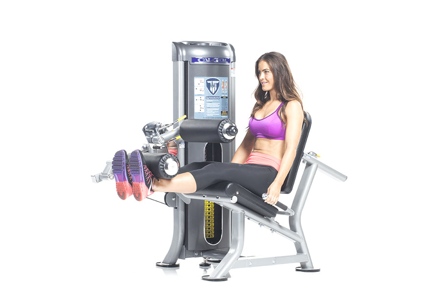 TuffStuff CalGym 200lb Leg Extension and Curl Machine (Model CG-9514) - Perfect for Home Gym Strength Training & Leg Workouts