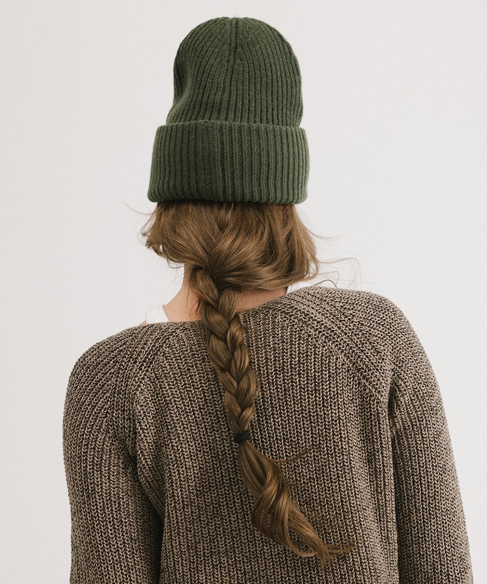 Gigi Merino Wool Beanie Hat for Women - Soft & Warm Winter Knit Cap - Perfect for Skiing, Hiking & Outdoor Activities