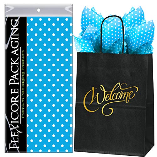 Turquoise Polka Dots