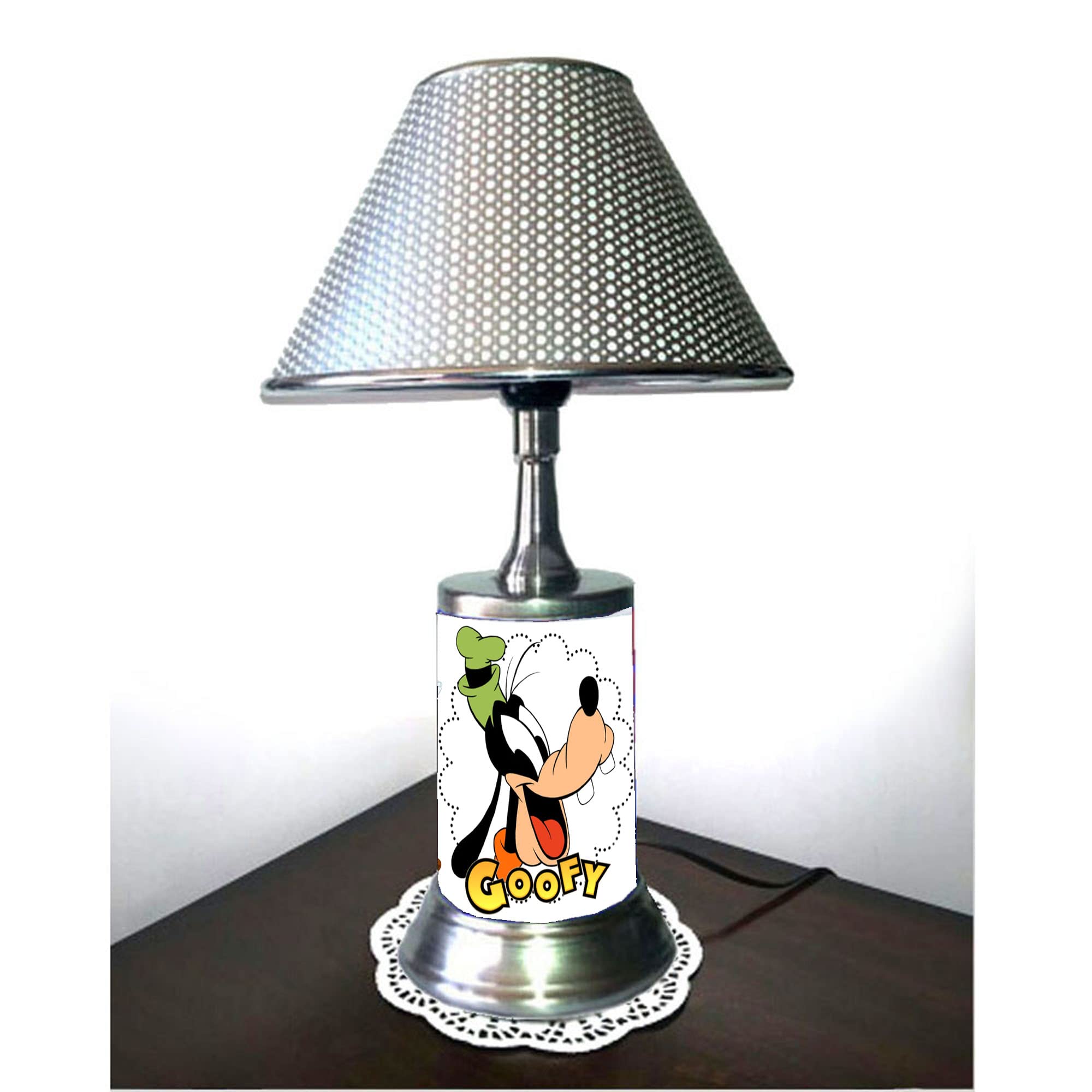 JS Character Desk Lamp with Adjustable Shade - Cute Cartoon LED Study Light for Kids Room, Dorm & Office - Perfect Night Light for Reading, Gaming and Bedtime