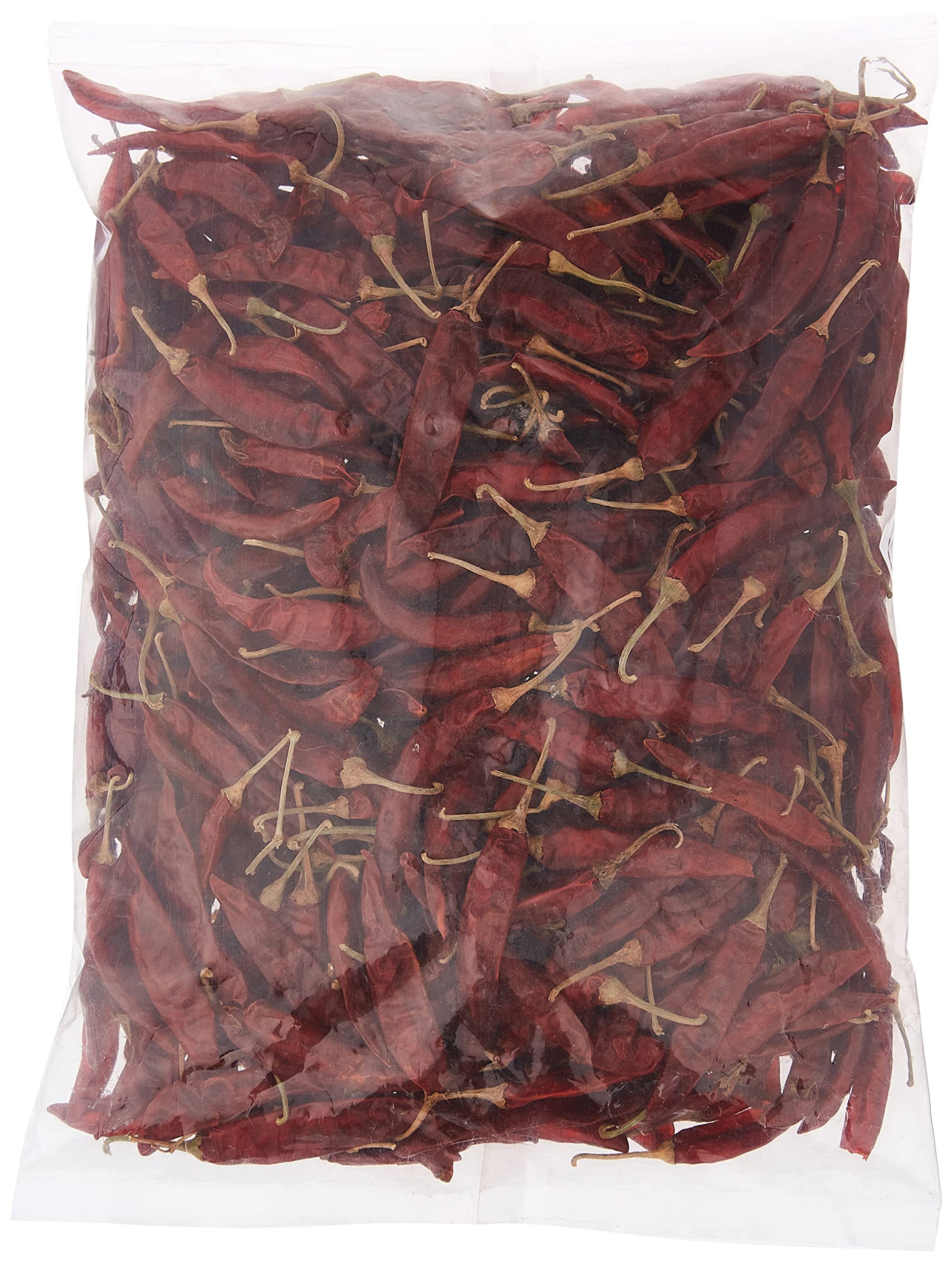 Premium Dried Red Chili Peppers, 500g - Hot & Spicy Whole Chili for Cooking, Mexican & Asian Cuisine, Homemade Hot Sauce & Seasoning