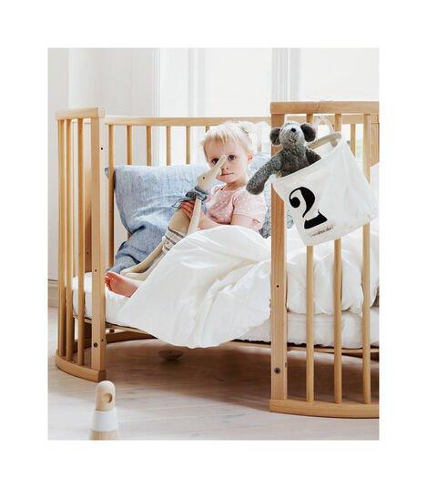 Stokke Sleepi Baby Crib - Convertible Wooden Crib for Newborn to Toddler - Modern Nursery Furniture for Bedroom - Perfect for Small Spaces & Co-Sleeping