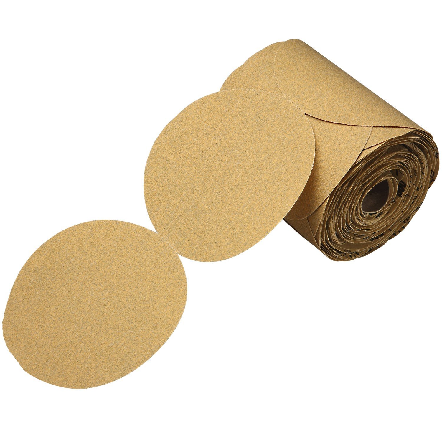 Premium Gold Disc Rolls Stikit P180 - 5 Inch, 175/Roll - Ideal for Crafting, Scrapbooking & DIY Projects