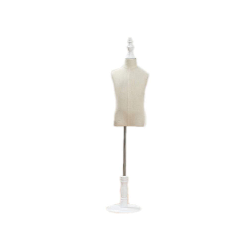 BEIFU FORM Child Mannequin Dress Form - White Display Stand for Clothing Store, Window Display Rack (3-4 Years) | Perfect for Kids Fashion Boutiques, Retail Stores, and Visual Merchandising