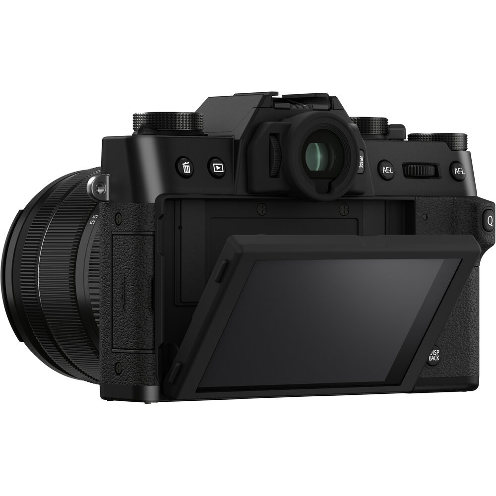 FUJIFILM X-T30 II Mirrorless Digital Camera with 18-55mm Lens Kit - Black | Compact Travel & Street Photography Camera for Vloggers & Content Creators