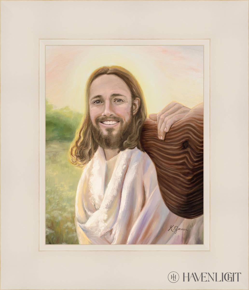 My Yoke is Easy My Burden Light - Inspirational Christian Wall Art Decor for Home, Office & Church - Perfect for Faith-Based Gifts & Spiritual Encouragement