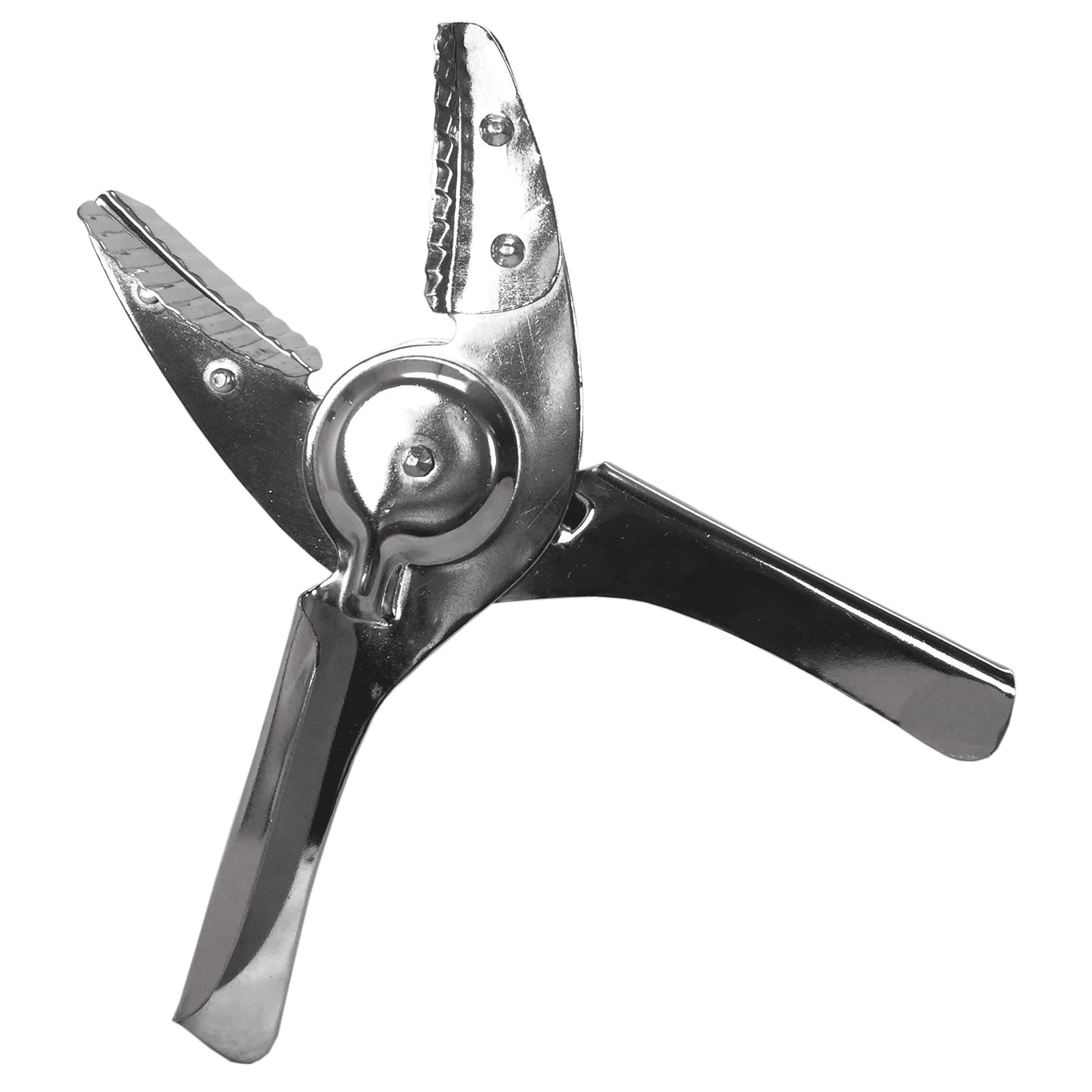 Premium Stainless Steel Lemon Lime Squeezer - Heavy Duty Open Jaw Manual Juicer with Non-Slip Grip (Pack of 12) - Perfect for Bars, Restaurants & Home Citrus Juicing