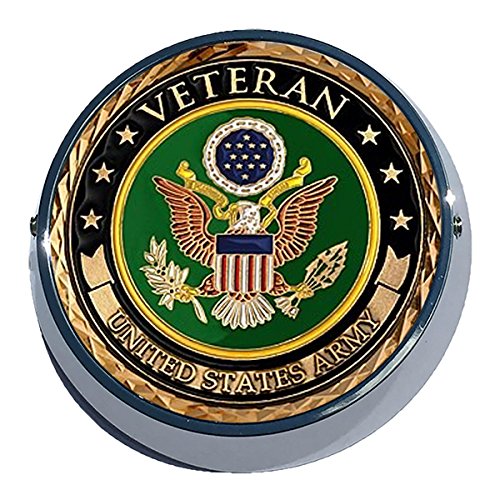 Harley Davidson Air Cleaner Coin Mount Set for Motorcycles - Perfect for Army Veterans & Bikers - Ideal for Custom Bike Builds & Road Trips