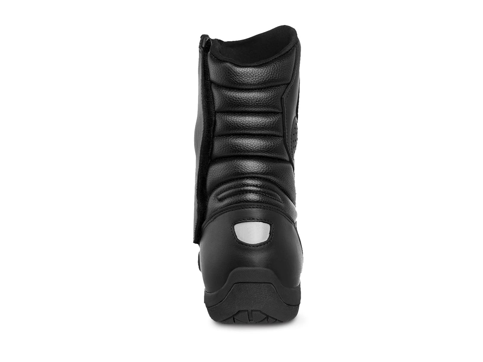 WORKLAND Men's Motorcycle Boots - 80006 Leather Riding Boots with Ankle Protection, Slip-Resistant Rubber Sole & Reflective Safety Design - Perfect for Cruiser, Touring & Adventure Motorcycle Rides