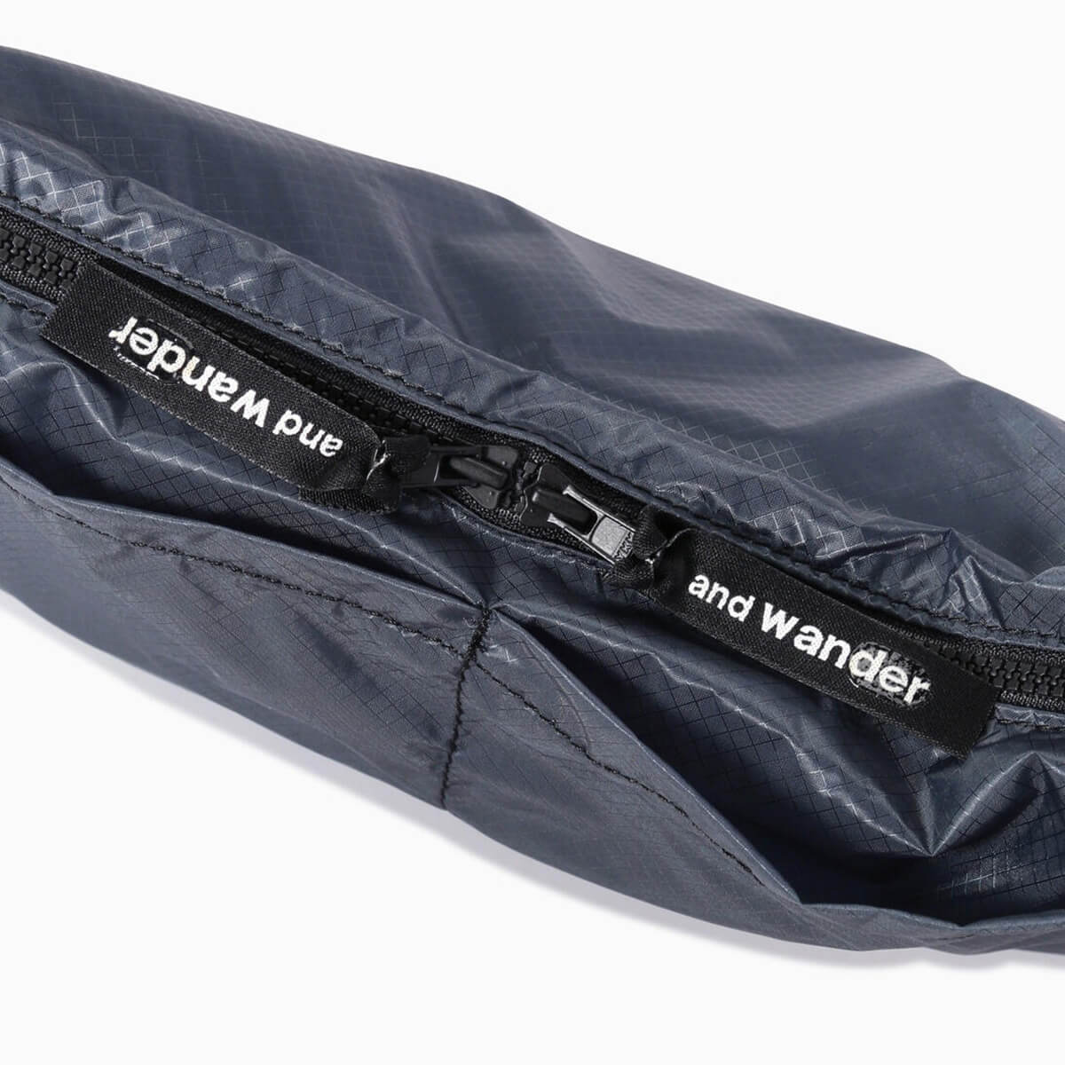 AND WANDER SIL Sacoche Blue Crossbody Bag - Lightweight & Waterproof for Hiking, Travel & Everyday Use