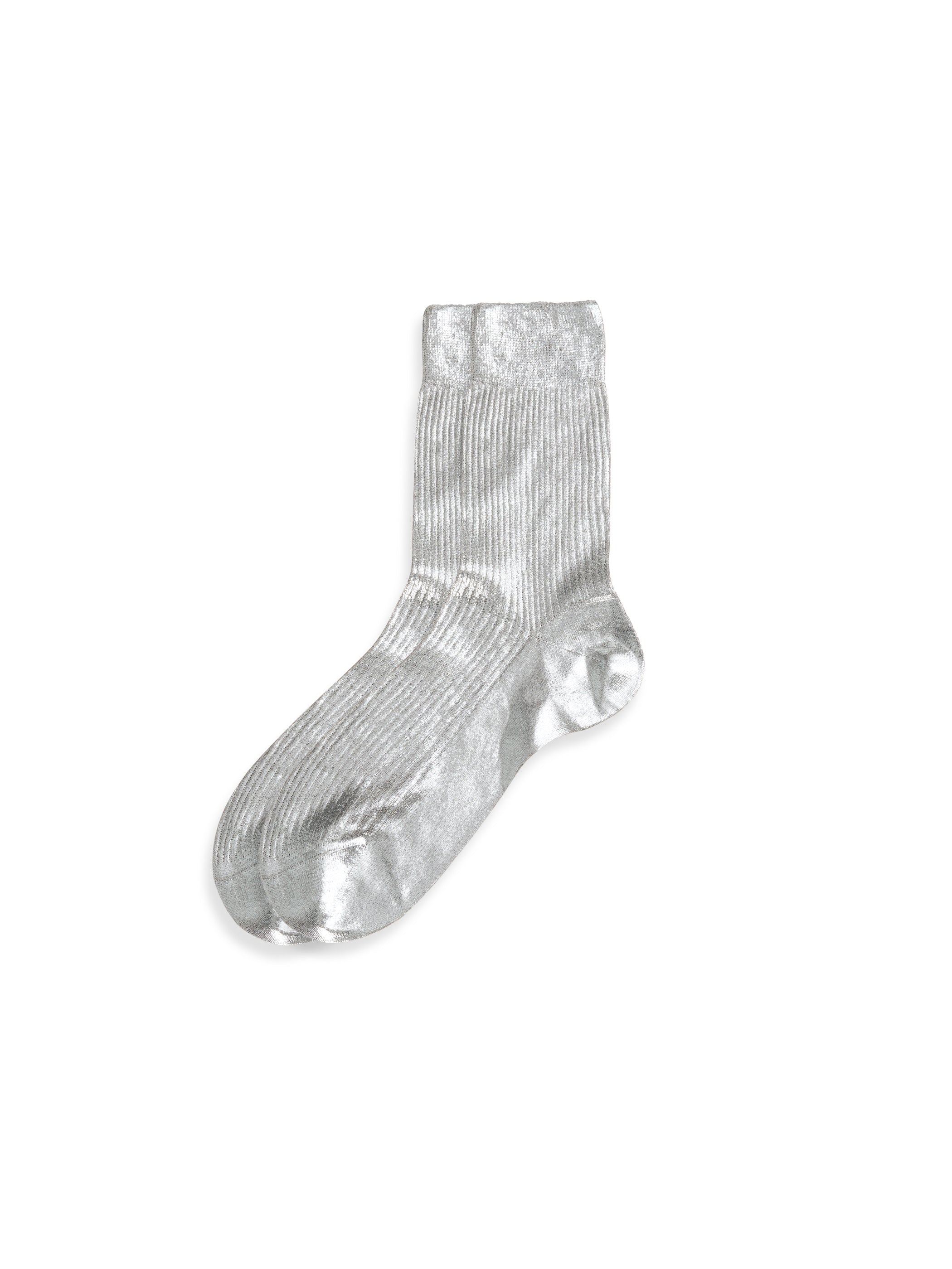 Maria La Rosa Ribbed Laminated Socks - Women's Fashion Knee High Socks for Winter Warmth, Comfort & Style - Perfect for Cold Weather, Office Wear & Outfit Pairing