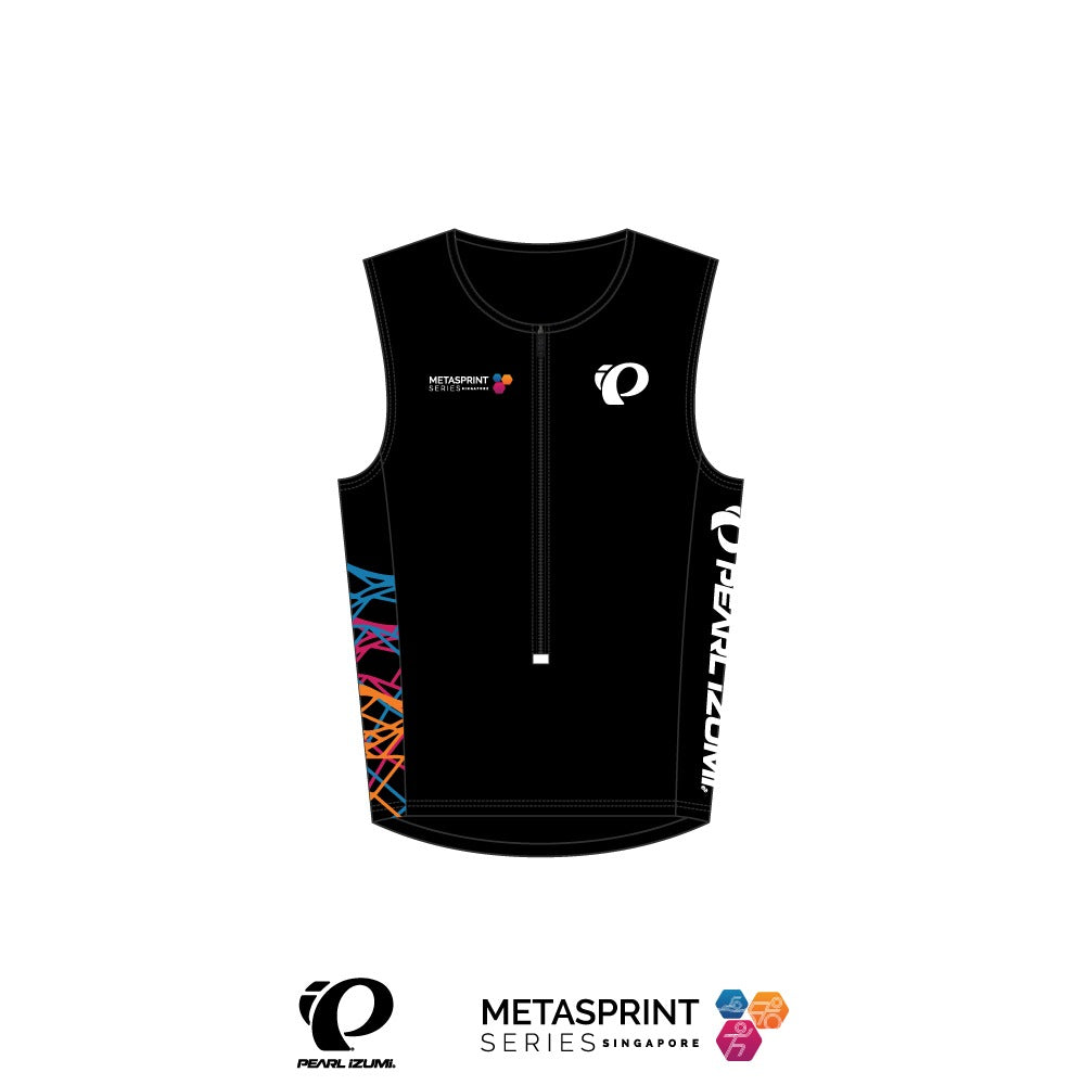 Pearl Izumi Men's Air Tri Tank Top - Breathable Running Shirt for Men, Lightweight & Moisture-Wicking (KPAT03) - Perfect for Summer Workouts, Jogging & Outdoor Activities