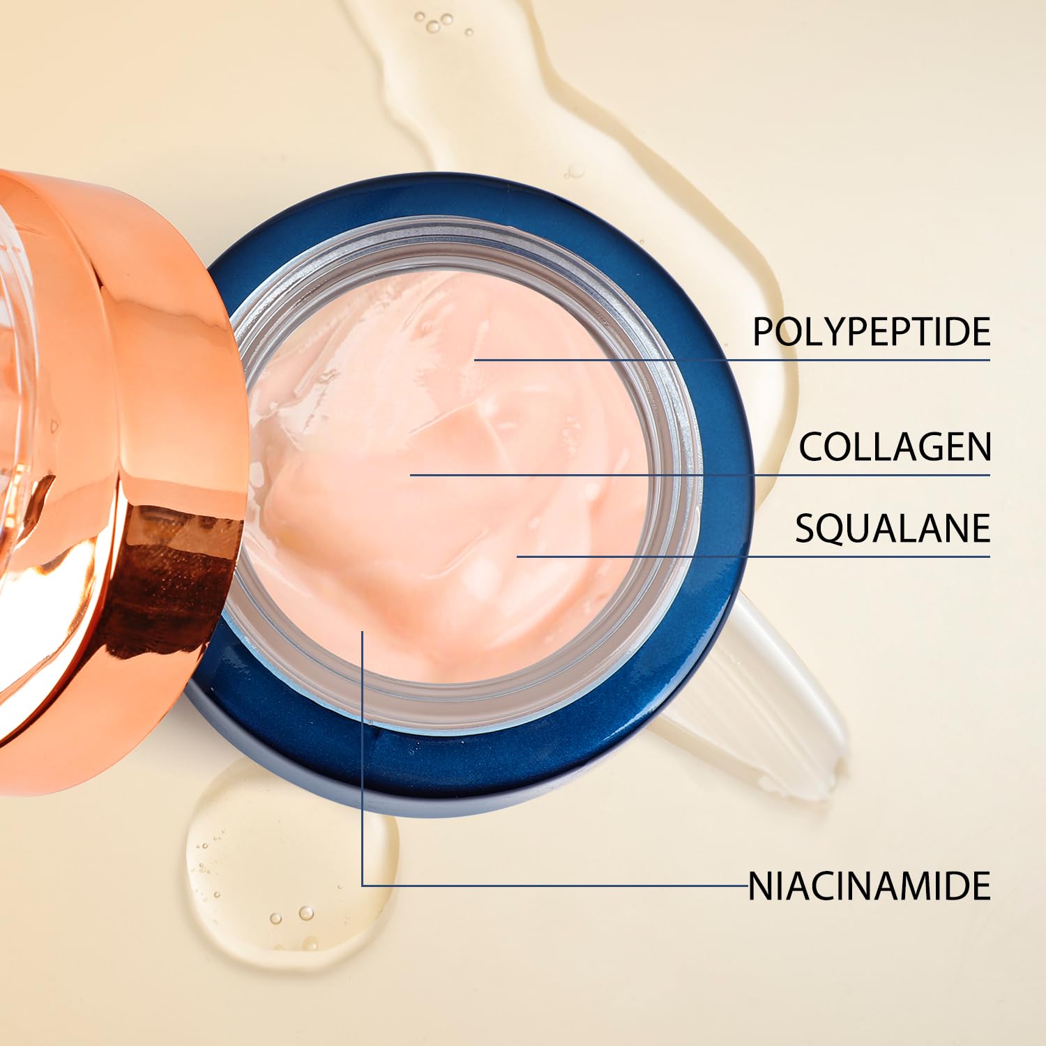 Best Japanese Anti-Aging Wrinkle Removal Cream - Polypeptide Moisturizer for Face & Skin Care | Reduce Fine Lines & Wrinkles | Perfect for Daily Skincare Routine & Nighttime Treatment
