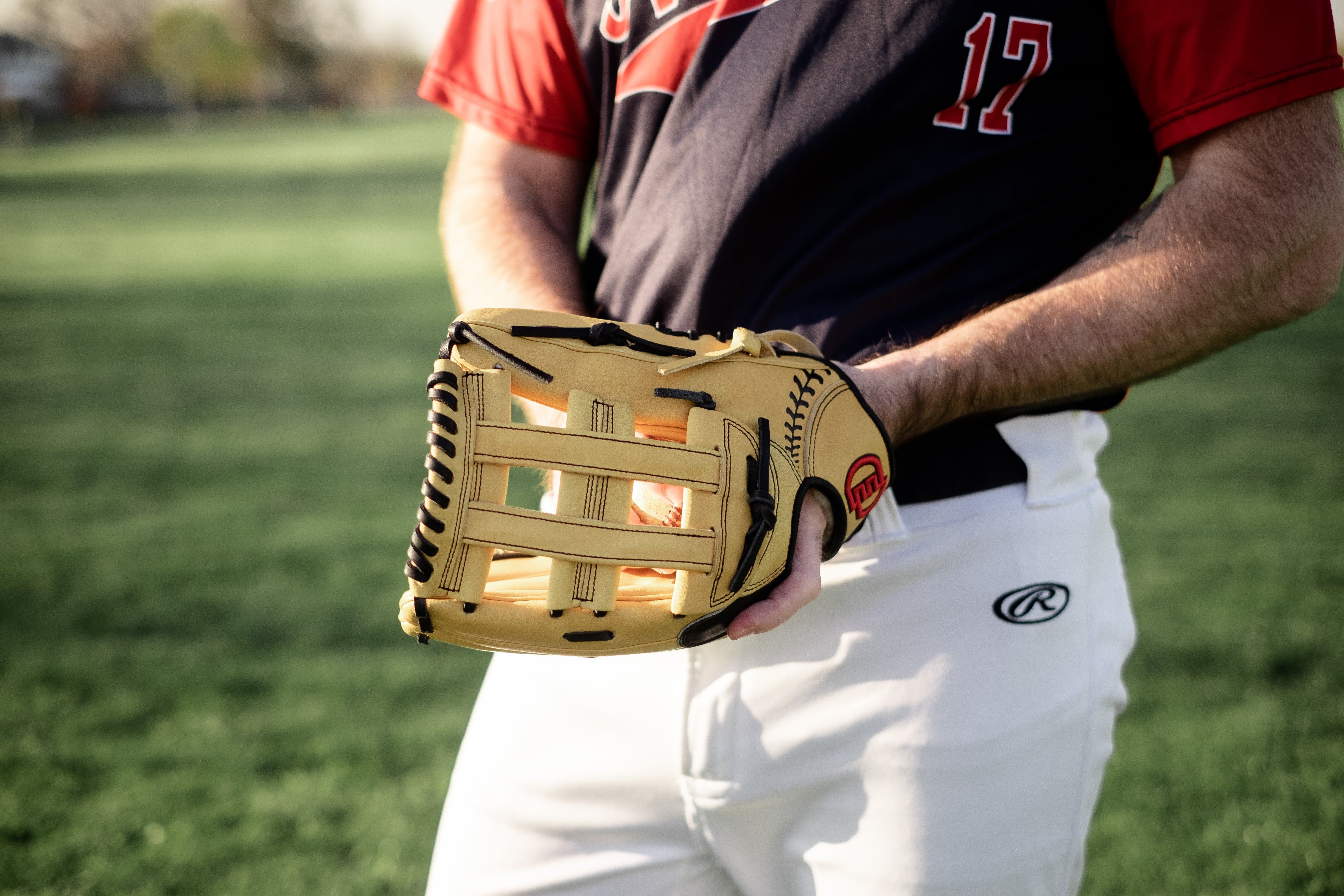 FORCE3 ELITE Series Outfielder's Baseball Glove - Premium Tan Leather for Professional & Youth Players - Perfect for Games, Practice & Training Sessions