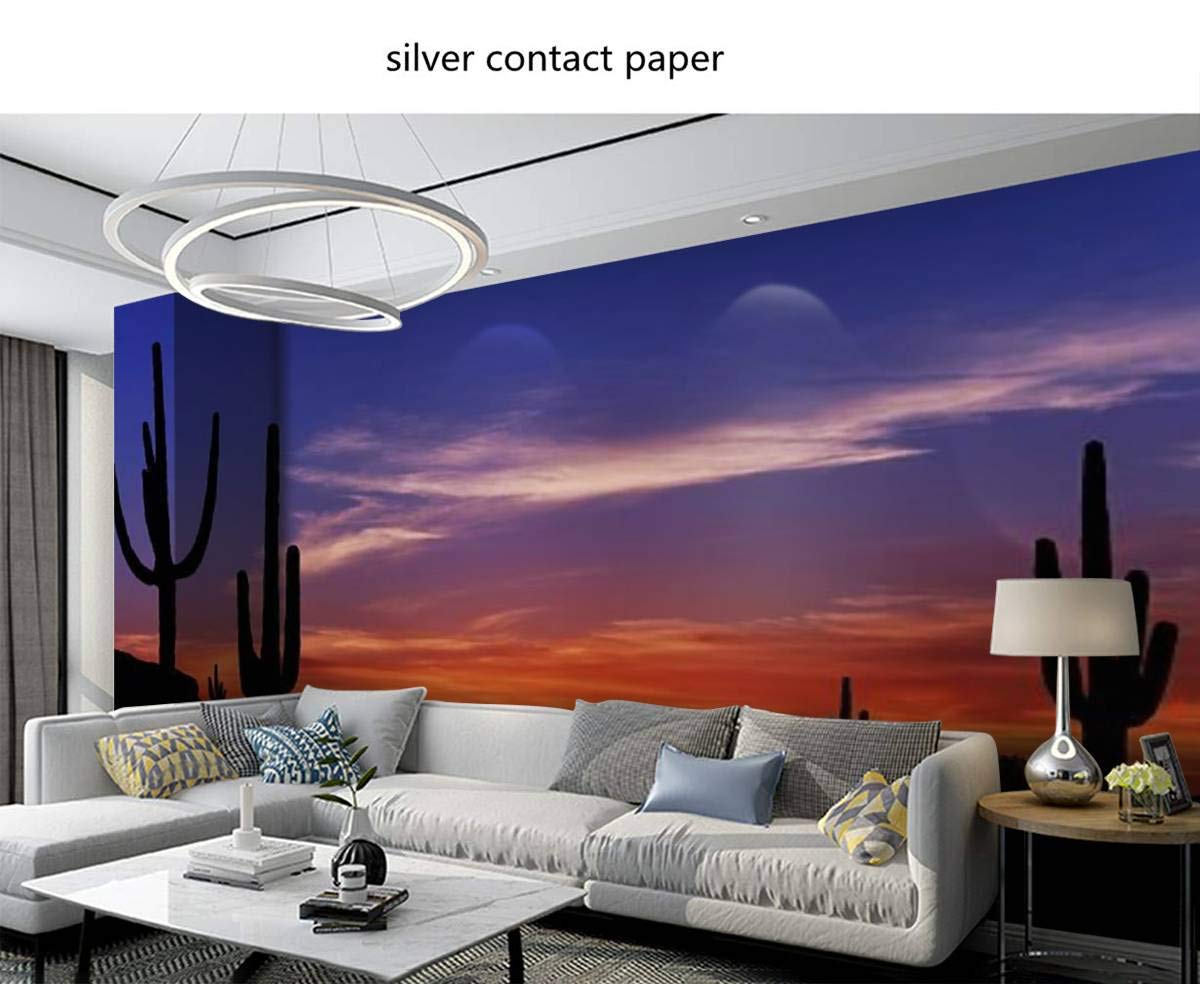 Self-Adhesive Removable Desert Scenery Wall Mural - Southwest America Landscape Peel & Stick Wallpaper for Living Room, Bedroom & Home Decor | Easy DIY Wall Decal & Craft Sticker