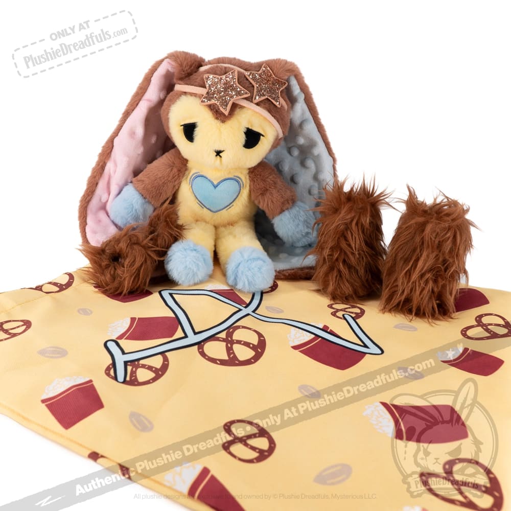 Plushie Dreadfuls POTS V2 Rabbit Stuffed Animal - Soft Cuddly Plush Toy for Kids, Anxiety Relief & Comfort, Perfect Gift for Collectors & Stress Relief