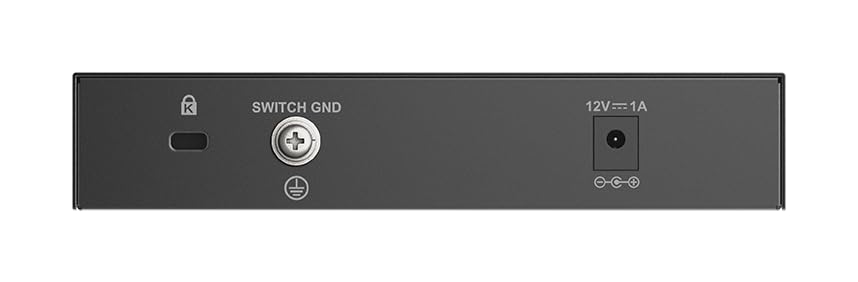 D-Link DMS-108 8-Port 2.5G Multi-Gigabit Unmanaged Desktop Switch | 8 x 2.5G Ethernet Ports | Fanless & Compact Metal Design | Plug & Play | QoS Support | Ideal for Home Office, Gaming & Small Business Networks