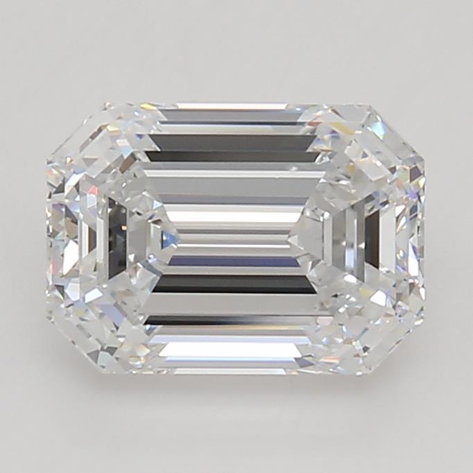 3.68 Carat Lab-Grown Emerald Diamond Ring - Eco-Friendly & Conflict-Free Jewelry for Engagement, Wedding, and Special Occasions