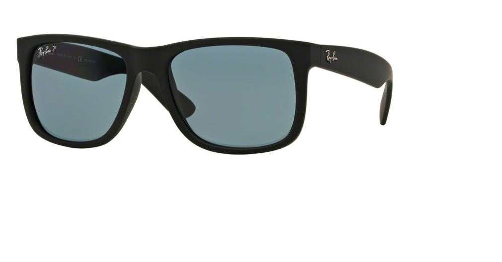 Ray-Ban RB4165 Justin Classic Rectangular Sunglasses for Men & Women – UV Protection, Polarized Lenses – Perfect for Driving, Beach & Outdoor Activities