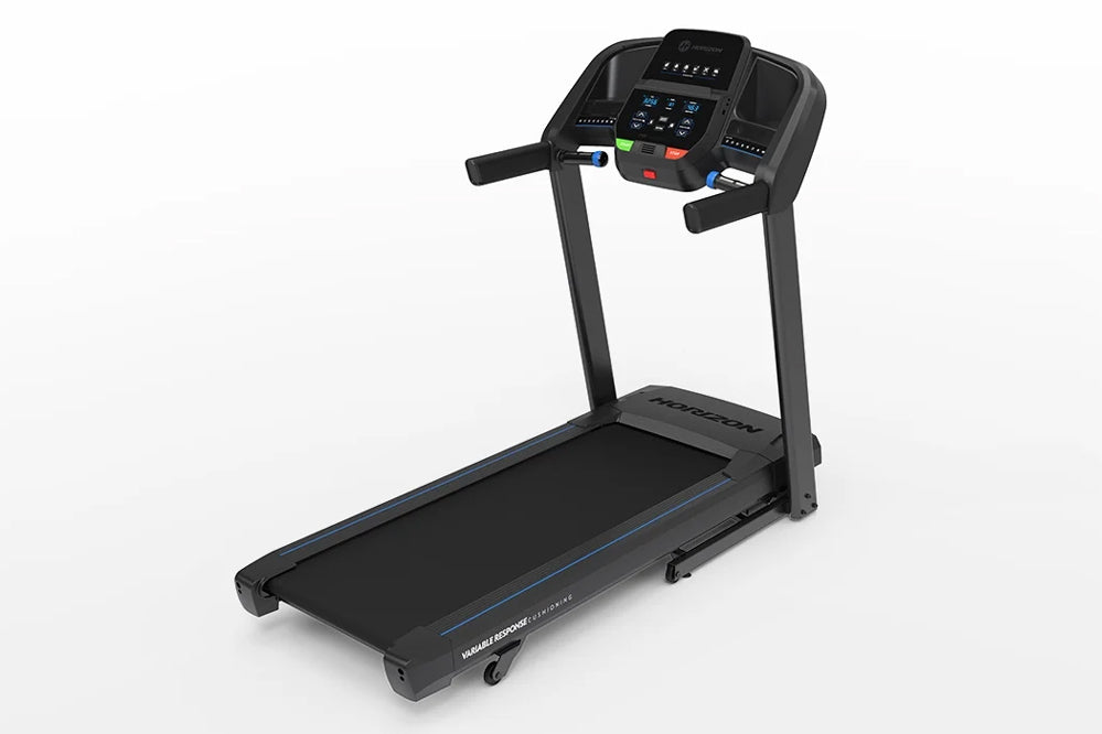Horizon T101 Folding Treadmill - Compact Home Gym Equipment for Walking & Running | Perfect for Small Spaces & Home Workouts