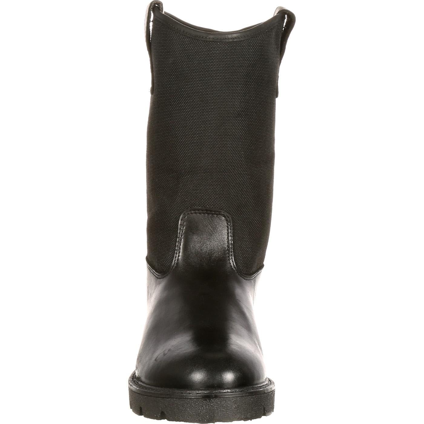 ROCKY Warden Pull-On Wellington Boots for Public Service & Outdoor Work