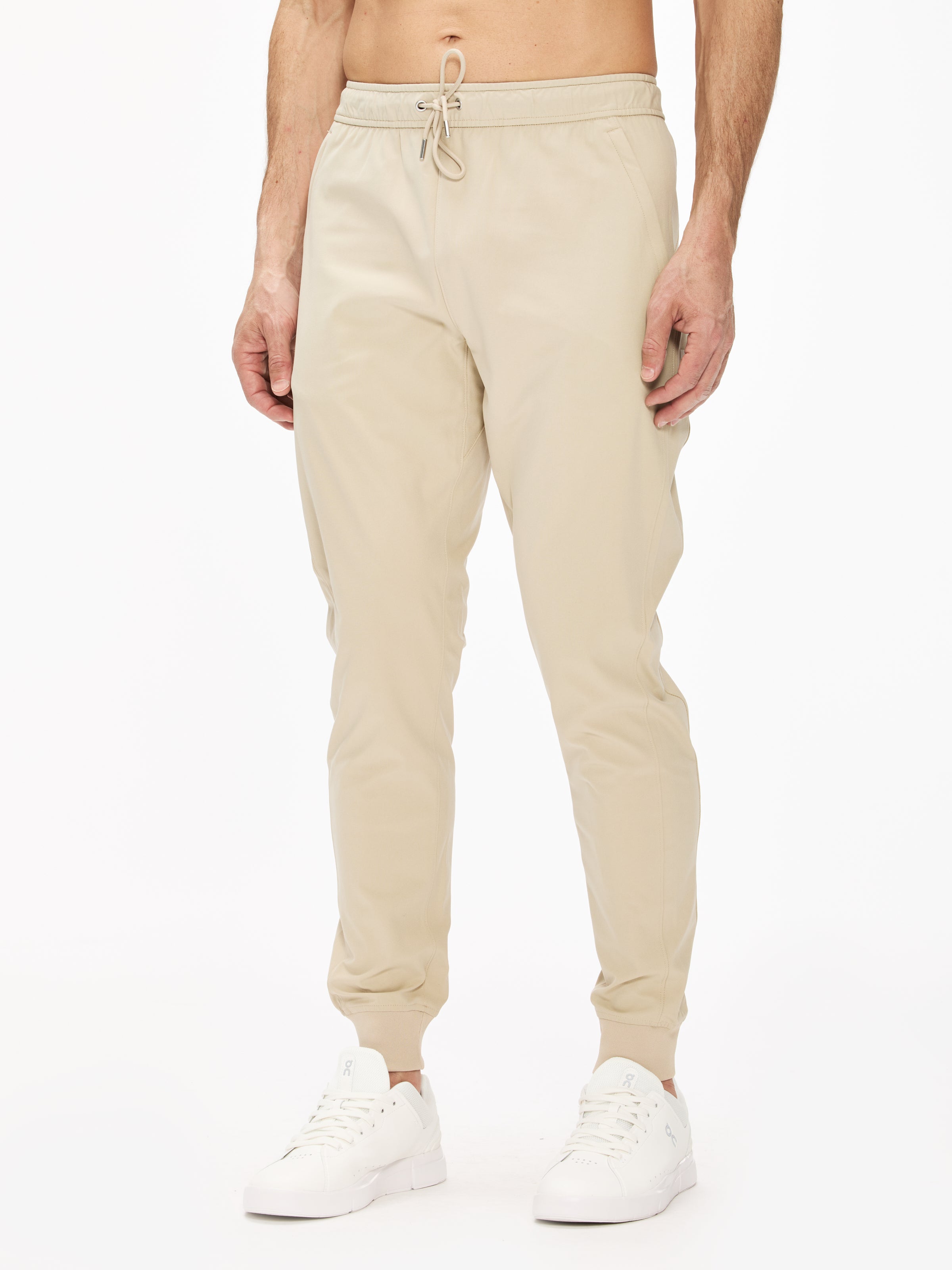 Reigning Champ Stretch Warp Knit Coach's Slim Jogger Pants - Comfortable Athletic Tapered Sweatpants for Men | Gym, Running & Casual Wear