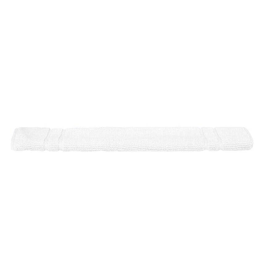 Premium 100% Combed Cotton Bath Towels Set - Soft & Absorbent White Bathroom Towels for Spa, Hotel & Home Use - Includes Plush Bath Mat for Luxury Shower Experience