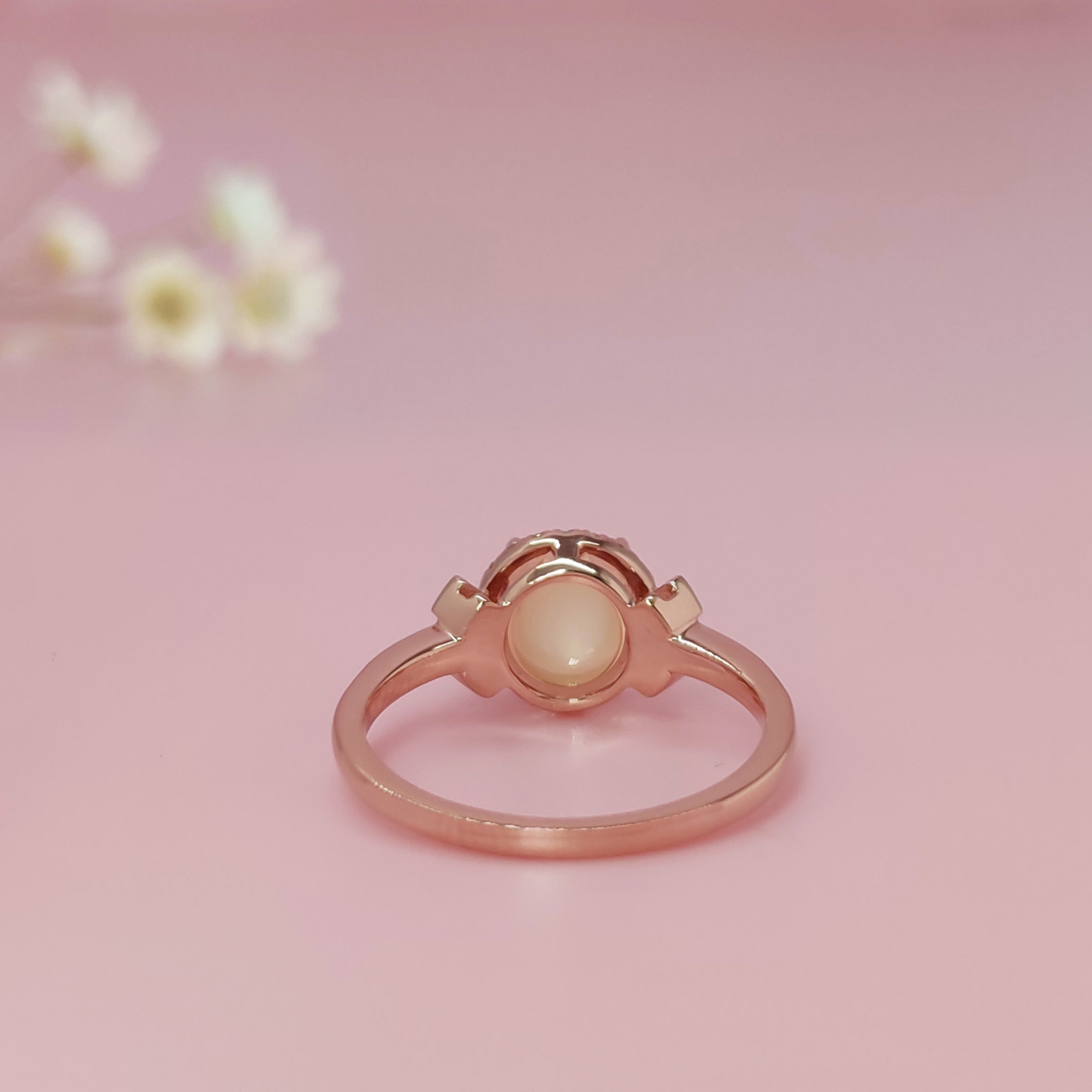 Classic Solitaire Breastmilk Ring - Elegant 925 Sterling Silver Nursing Jewelry for Breastfeeding Moms | Perfect Push Present, Mother's Day Gift & Everyday Wear