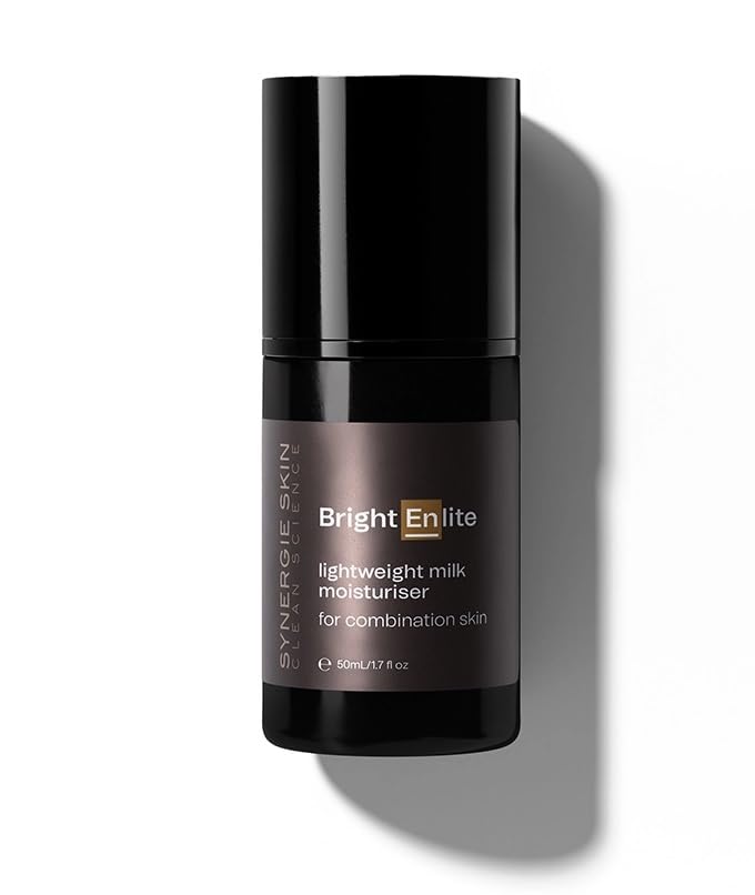 Synergie Skin BrightEnlite Moisturizer for Oily Skin - Pore Refining Green Tea Milk Formula | Australian Made | Day & Night Hydration for Clear, Balanced Skin