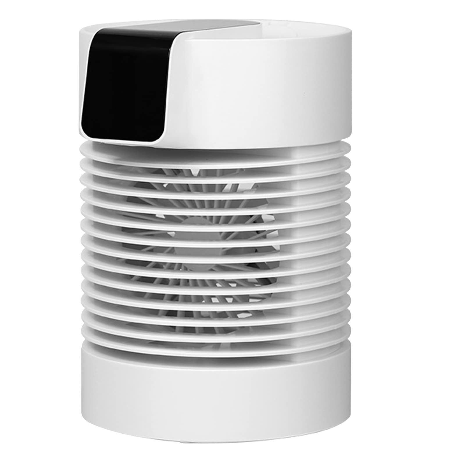 Portable Mini Air Cooler Fan with Water Spray - USB Desktop Cooling Fan with 500ml Tank, Adjustable Head & LED Light for Home, Office, Dorm | Personal Air Conditioner for Summer, Travel, Outdoor Use