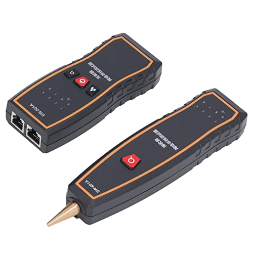 Multifunctional Handheld Cable Tester & Line Detector with ABS Clip - Professional Wiring Tool for Electricians, Network Installers & DIY Home Use
