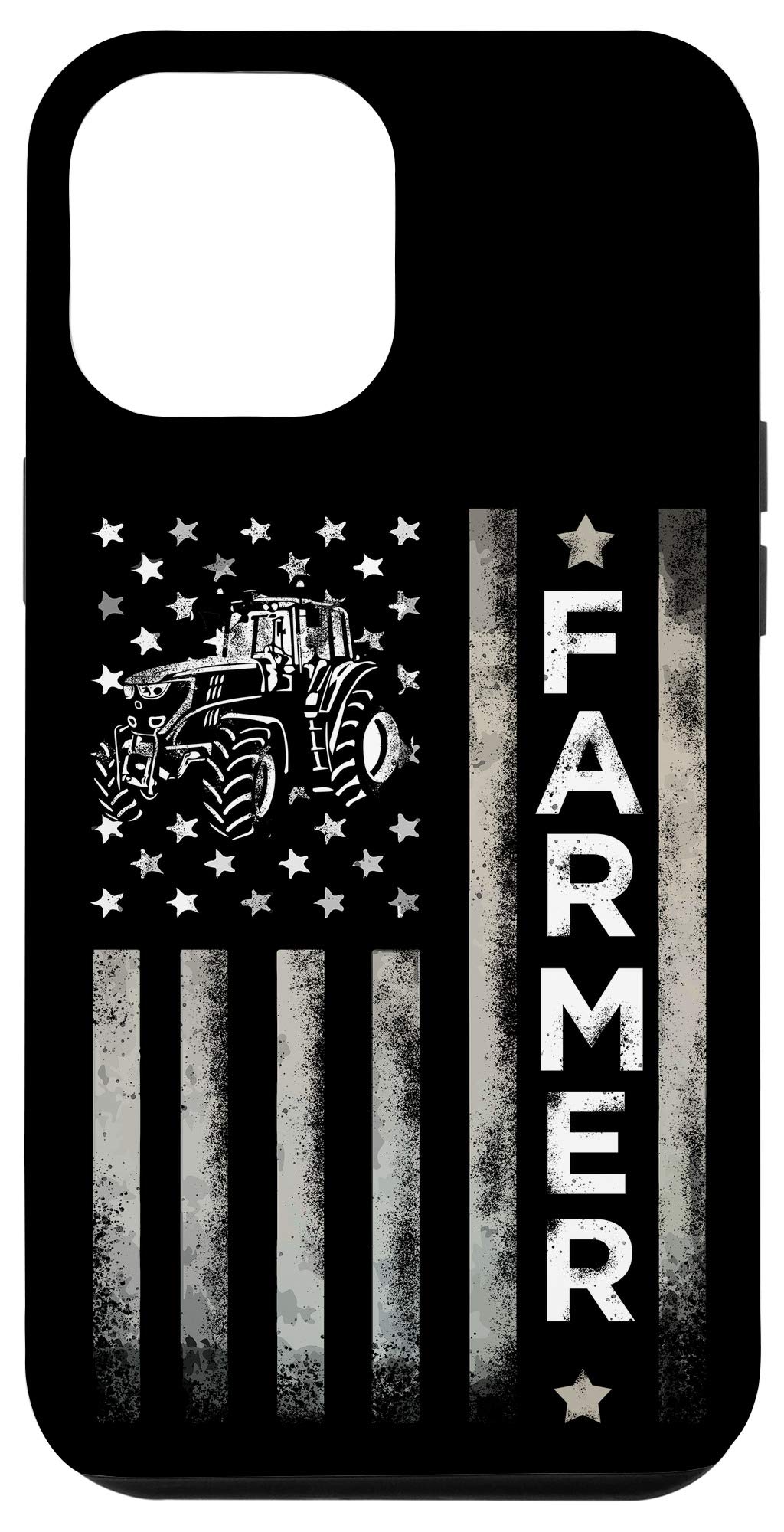 iPhone 12 Pro Max Case - Durable Tractor & Patriotic Farmer Design Protective Cover | Perfect for Farmers, Ranchers & Country Lifestyle Enthusiasts