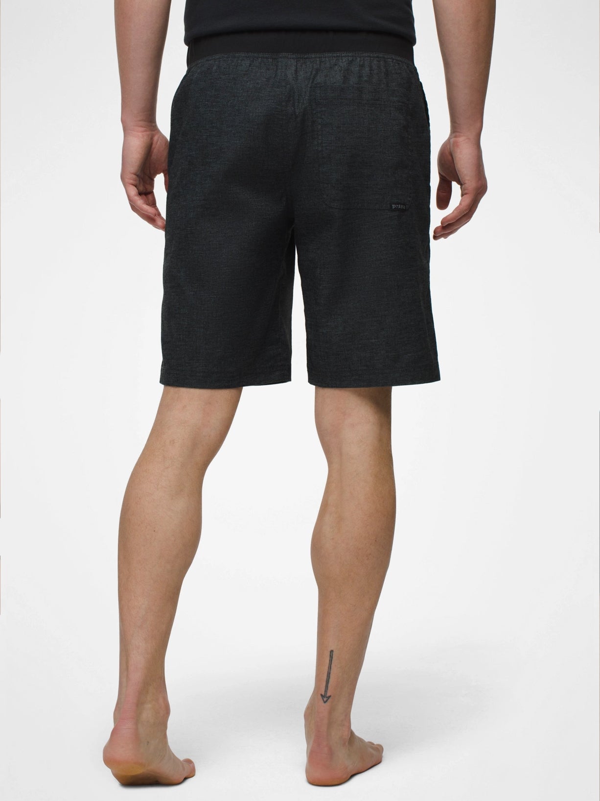 PrAna Vaha Short - Men's Active Shorts in Black for Running, Hiking & Outdoor Adventures