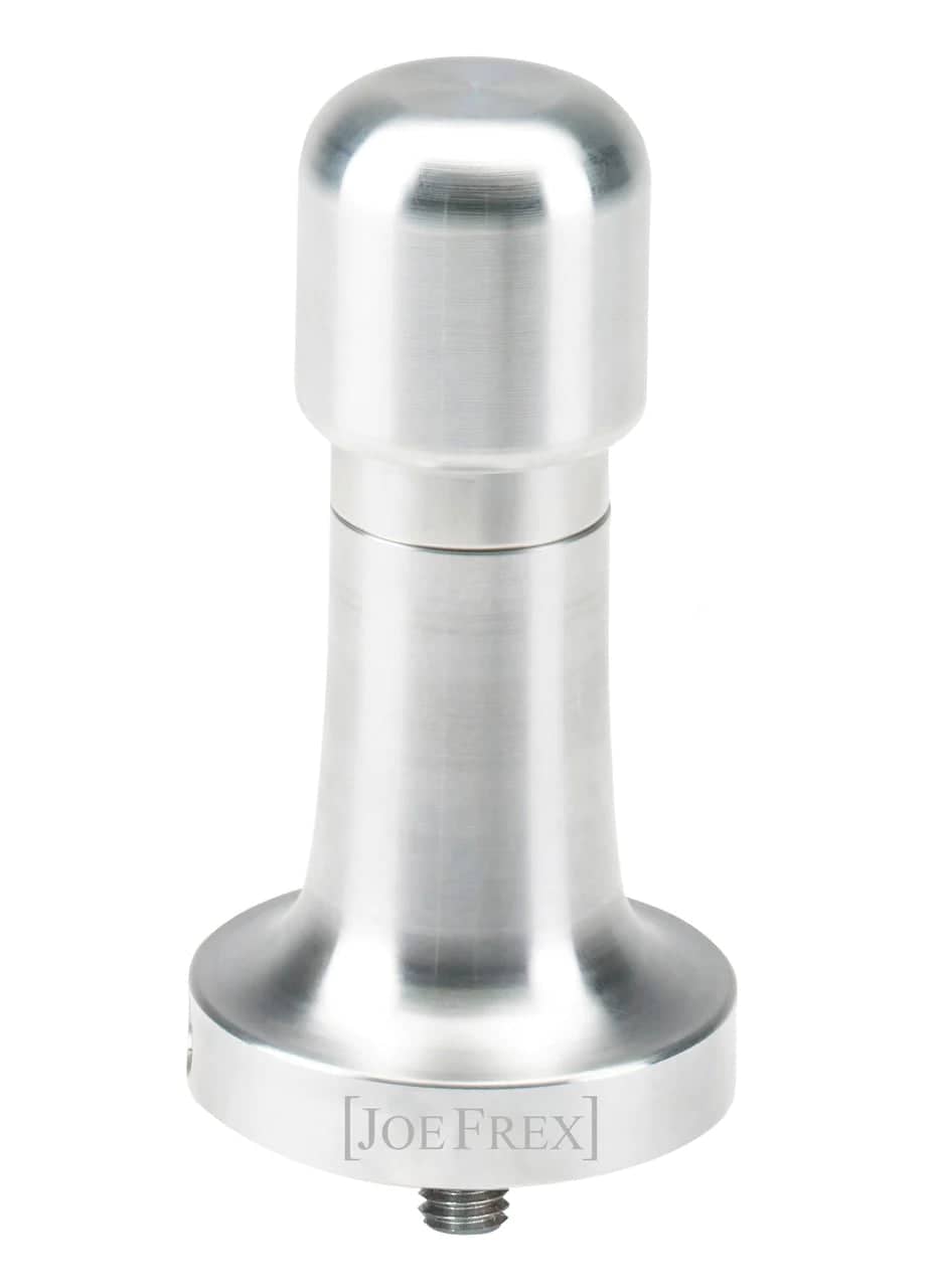 Premium 58mm Silver Calibrated Dynamometric Coffee Tamper Handle - Perfect for Espresso Machines & Barista Use at Home or Cafes