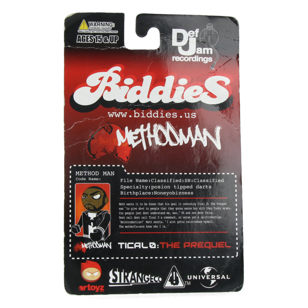 Biddies Method Man T-Shirt - Vintage Hip Hop Rap Music Fan Gift for Men & Women - Perfect for Concerts, Parties & Casual Wear
