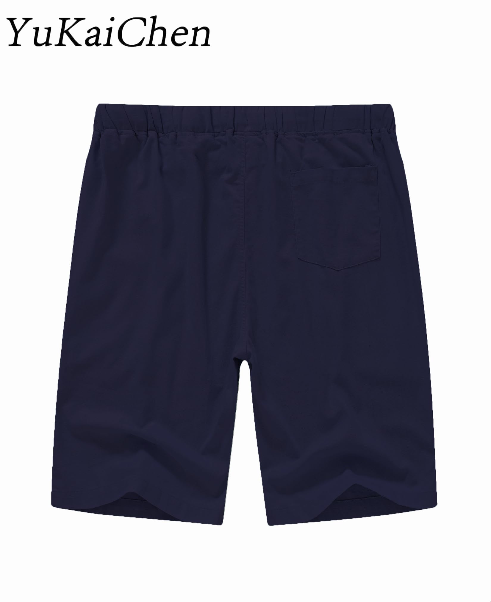 YuKaiChen Men's Casual Shorts - Lightweight Summer Shorts with Drawstring Waist | Perfect for Outdoor Activities, Beach, Gym & Lounge Wear