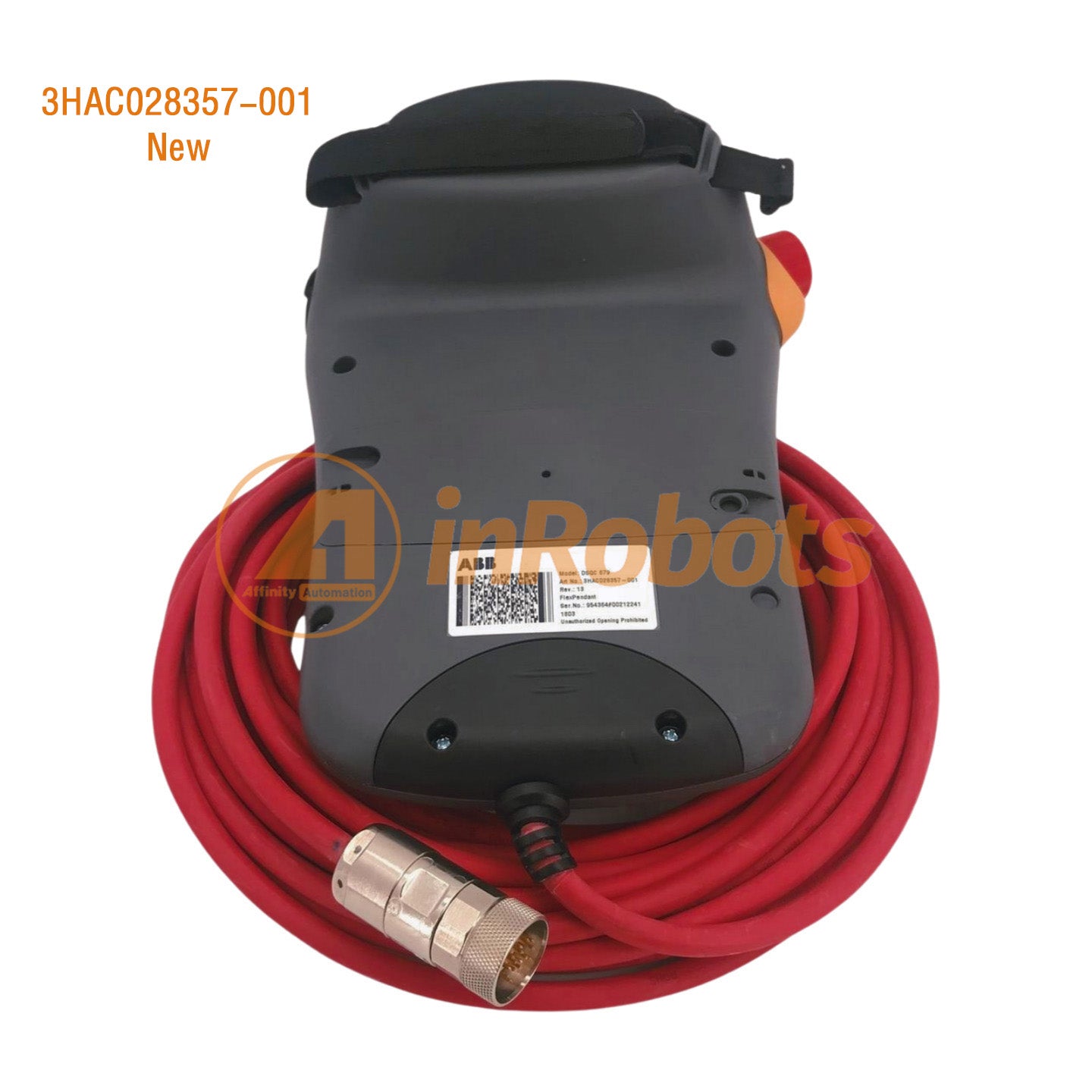 ABB FlexPendant DSQC679 3HAC028357-001 for IRC5 Robot Controller | Industrial Robot Arm Teach Pendant | Perfect for Welding, Assembly & Material Handling Automation