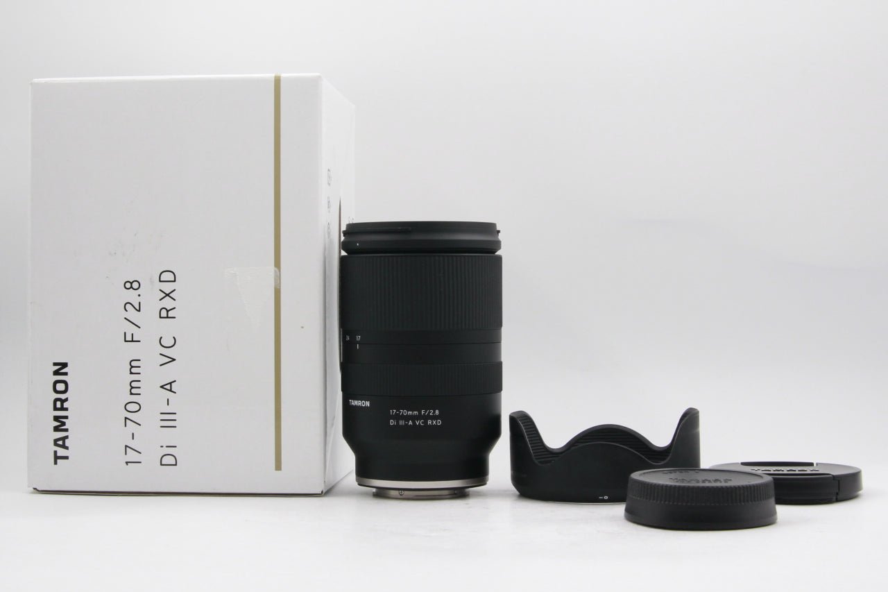 Open Box Tamron 17-70mm f/2.8 Di III-A VC RXD Lens for Sony E Mount - Perfect for Travel, Portrait & Street Photography