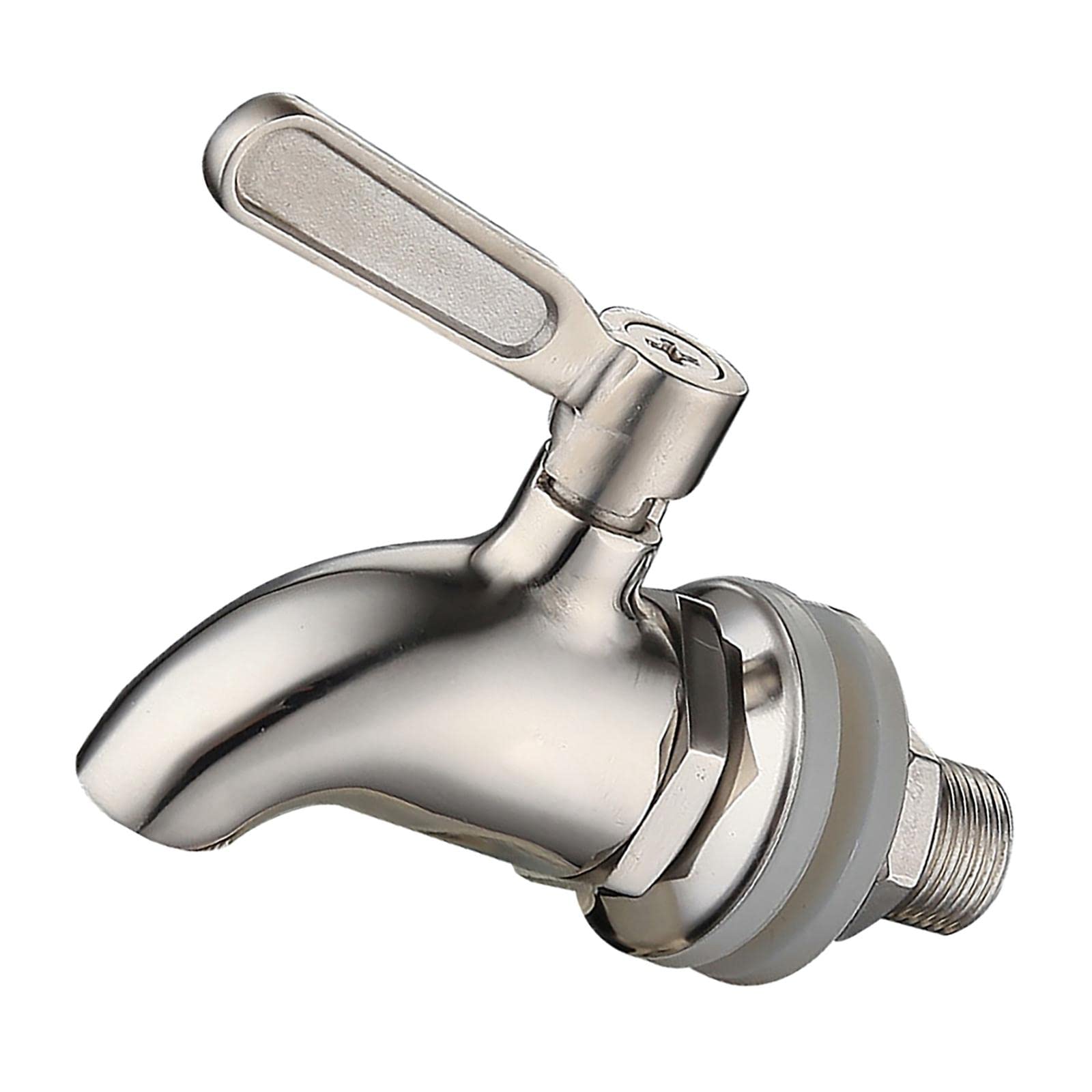 Gazechimp Stainless Steel Drink Dispenser Faucet - Premium Wine Barrel Tap for Home Bars, Parties & Outdoor Events - Essential Wine Accessories for Dispensing Beer, Cocktails & Beverages