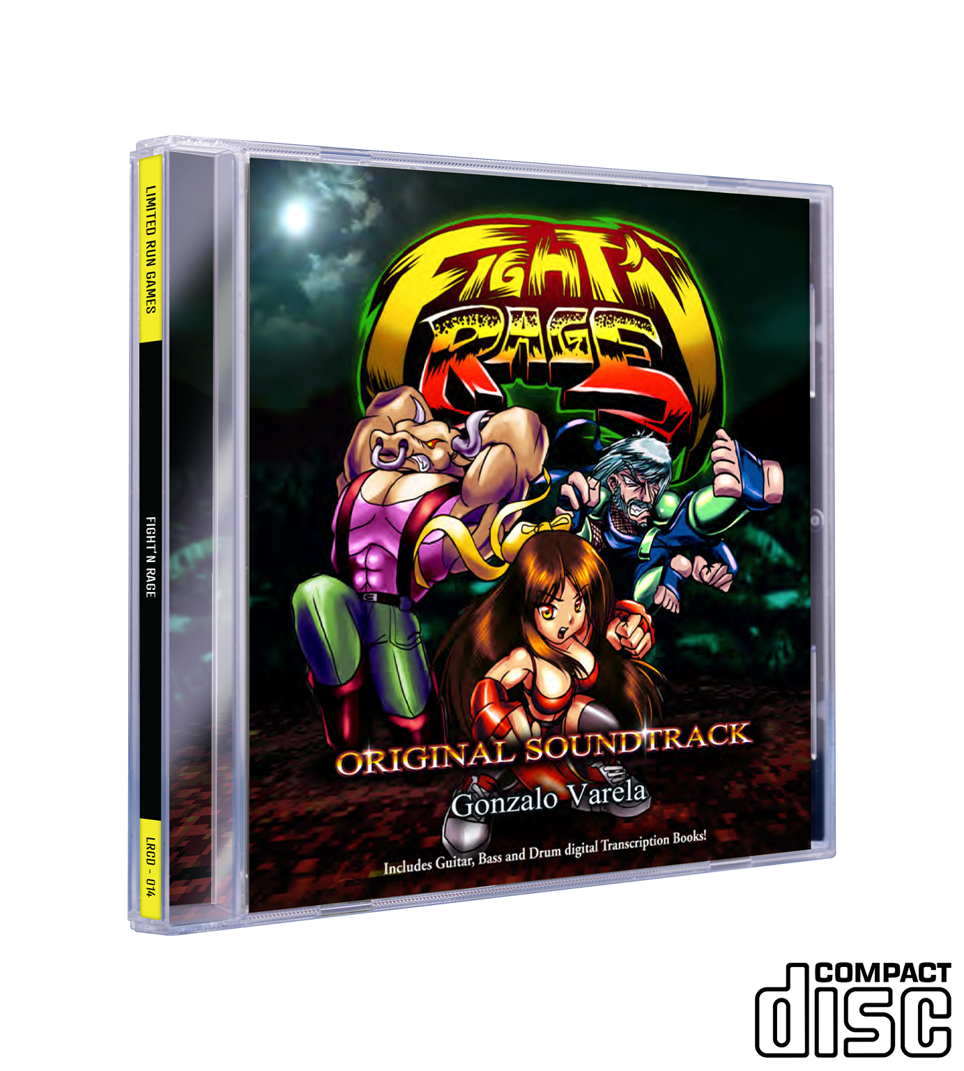 Fight'N Rage Soundtrack Bundle for PS4 - Limited Edition #381 | Video Game Music Collection for Gaming Enthusiasts & Collectors