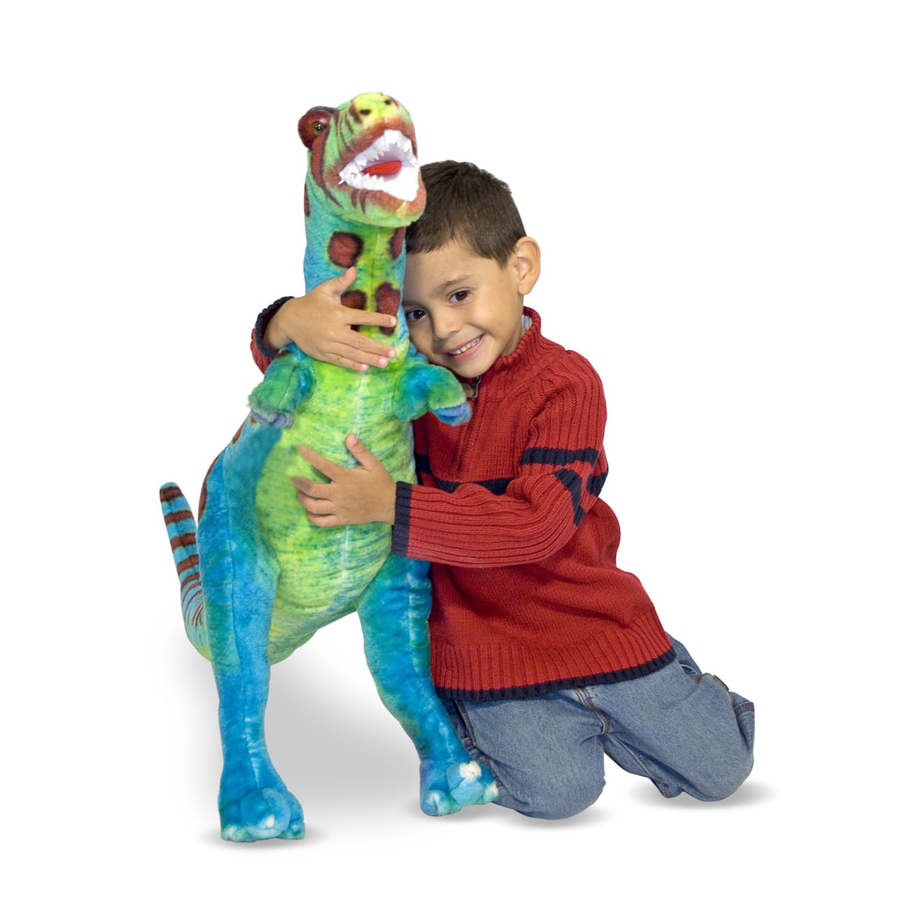 Giant T-Rex Stuffed Animal Dinosaur Plush Toy - Large Soft Cuddly Dino for Kids, Bedroom Decor, and Jurassic Themed Parties