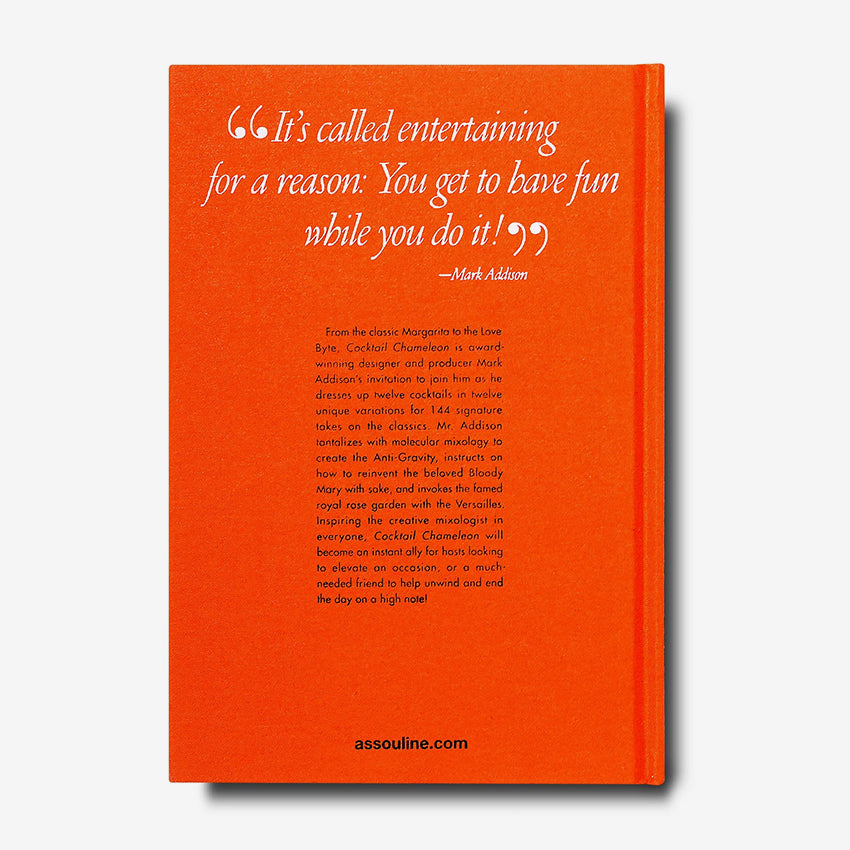 Cocktail Chameleon by Assouline - Stylish Cocktail Recipe Book for Home Bartenders & Entertaining | Perfect for Parties, Gifts & Home Bars